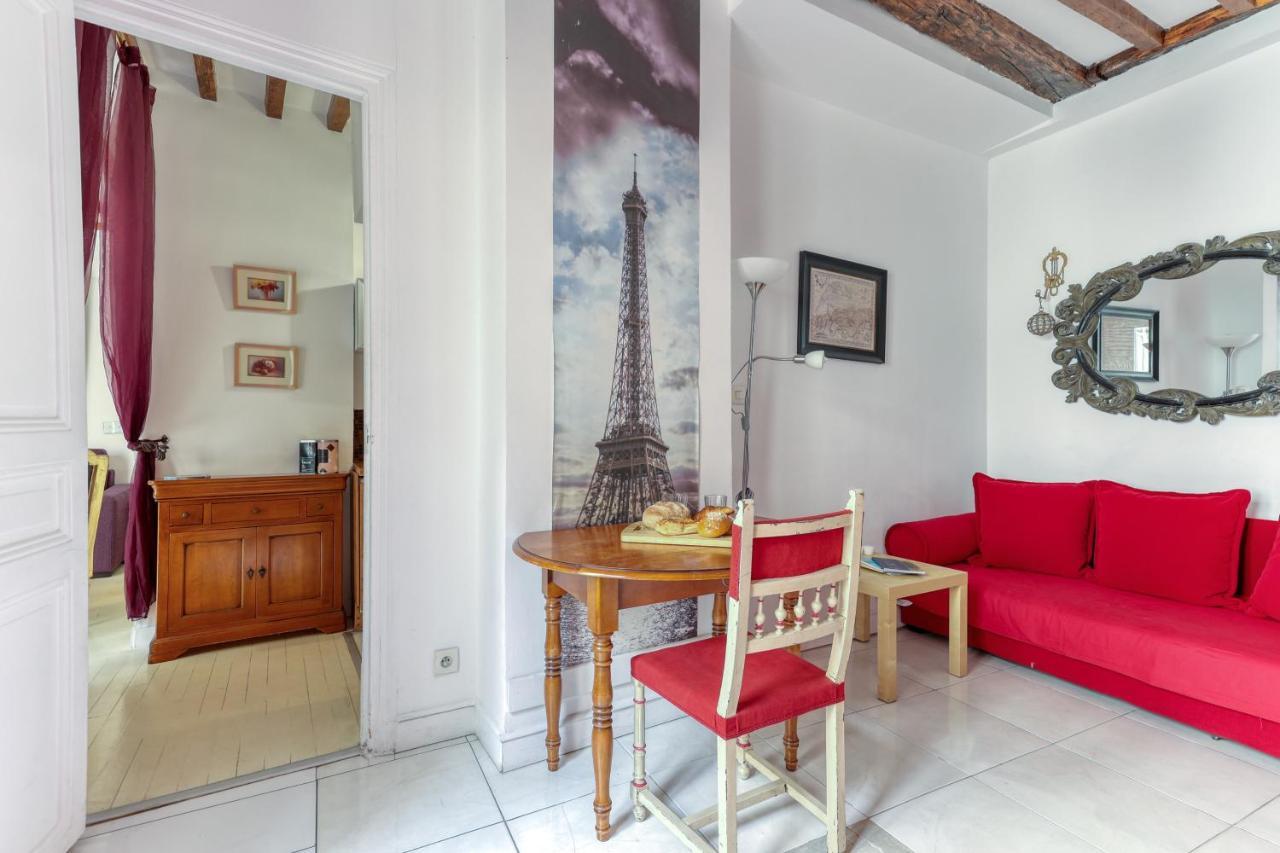 Parisian Cocoon 1Bdr Flat - Prime Loc Le Marais Appartement Buitenkant foto
